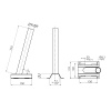 Кронштейн Gauss 903265501 — купить в Bronko‑Decor