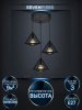 Подвесной светильник Seven Fires Arbi SF4040/3P-BK — купить в Bronko‑Decor