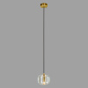 Подвесной светильник Belfast Pansy 6214-1 BR CL — купить в Bronko‑Decor