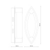 Настенный светильник Lucia Tucci Modena W172.1 Large LED400 — купить в Bronko‑Decor