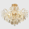 Потолочная люстра Crystal Lux ESMIRALDA PL6 GOLD — купить в Bronko‑Decor