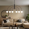 Люстра на штанге Eurosvet Cenacolo 30179/6 черный a069124 — купить в Bronko‑Decor