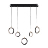 Подвесной светильник Lumien Hall Livin LH8028/5P-BK-PBK-SGD — купить в Bronko‑Decor
