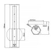 Бра Hinkley Facet QN-FACET-LED1-BK-BATH — купить в Bronko‑Decor