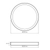 Накладная светодиодная панель Apeyron 06-42 — купить в Bronko‑Decor