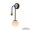 Бра Arte Milano Neapolis 274307/1B BK/GD — купить в Bronko‑Decor