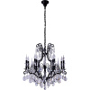 Подвесная люстра Crystal Lux Magnifico SP19 Black/Transparent — купить в Bronko‑Decor