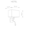 Бра Nowodvorski Hotel 9302 — купить в Bronko‑Decor