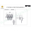 Настенный светильник iLamp Oro W2544-2 Nickel — купить в Bronko‑Decor