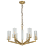 Подвесная люстра Belfast Malone 6035-6 BR CL — купить в Bronko‑Decor