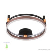 Потолочный светильник Crystal Lux FERNANDO PL48W LED COFFEE/BLACK — купить в Bronko‑Decor