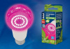 Лампа светодиодная для растений (UL-00001820) Uniel E27 10W прозрачная LED-A60-10W/SPFR/E27/CL PLP01WH — купить в Bronko‑Decor