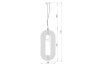 Подвесной светильник Garda Decor K2MP-95BR — купить в Bronko‑Decor