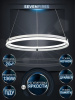 Подвесная люстра Seven Fires Liven SF5023/1P-CR-WT — купить в Bronko‑Decor