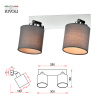 Спот Rivoli Perlita 7058-702 Б0055009 — купить в Bronko‑Decor