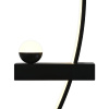Настенный светильник Escada Ray 10220/2LED Black R — купить в Bronko‑Decor