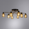 Потолочная люстра Arte Lamp Manchester A7045PL-8BK — купить в Bronko‑Decor