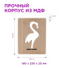 Светодиодный ночник Apeyron Фламинго розовый 2хАА МДФ 12-187 — купить в Bronko‑Decor