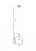 Подвесной светильник Freya Moke FR4007PL-01BT — купить в Bronko‑Decor