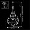 Подвесная люстра Osgona Nativo 715577 — купить в Bronko‑Decor