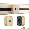 Трековая розетка Arte Milano Am-track-sockets 380022TS/USBx2 Gold — купить в Bronko‑Decor
