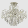 Потолочный светильник Crystal Lux ESMIRALDA PL4 SILVER — купить в Bronko‑Decor