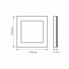Светодиодная панель Arlight IM-S600x600-40W White6000 023144(2) — купить в Bronko‑Decor