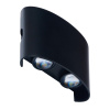Настенный светодиодный светильник IMEX Cross IL.0014.0001-4 BK — купить в Bronko‑Decor