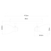 Спот Arte Lamp Mercoled A5049AP-2GY — купить в Bronko‑Decor