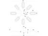 Потолочная люстра Arte Lamp Ovale A2489PL-8GO — купить в Bronko‑Decor