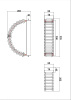 Настенный светильник Divinare Renata 1135/17 AP-10 — купить в Bronko‑Decor