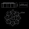 Потолочная люстра Lightstar Nubi 802090 — купить в Bronko‑Decor