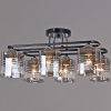 Потолочная люстра Reluce 70209-0.3-06 BK+CR — купить в Bronko‑Decor
