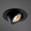 Встраиваемый светильник Arte Lamp Accento A4009PL-1BK — купить в Bronko‑Decor