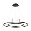 Подвесной светильник Crystal Lux CONTOUR SP50W LED BLACK — купить в Bronko‑Decor