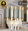 Настенный светильник Natali Kovaltseva QUEEN II 81450/2W GOLD — купить в Bronko‑Decor