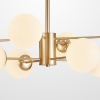 Люстра на штанге ImperiumLoft Roundi Brass 305756-23 — купить в Bronko‑Decor