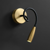 Гибкое бра DeLight Collection Wall lamp MT9016-1W brass — купить в Bronko‑Decor