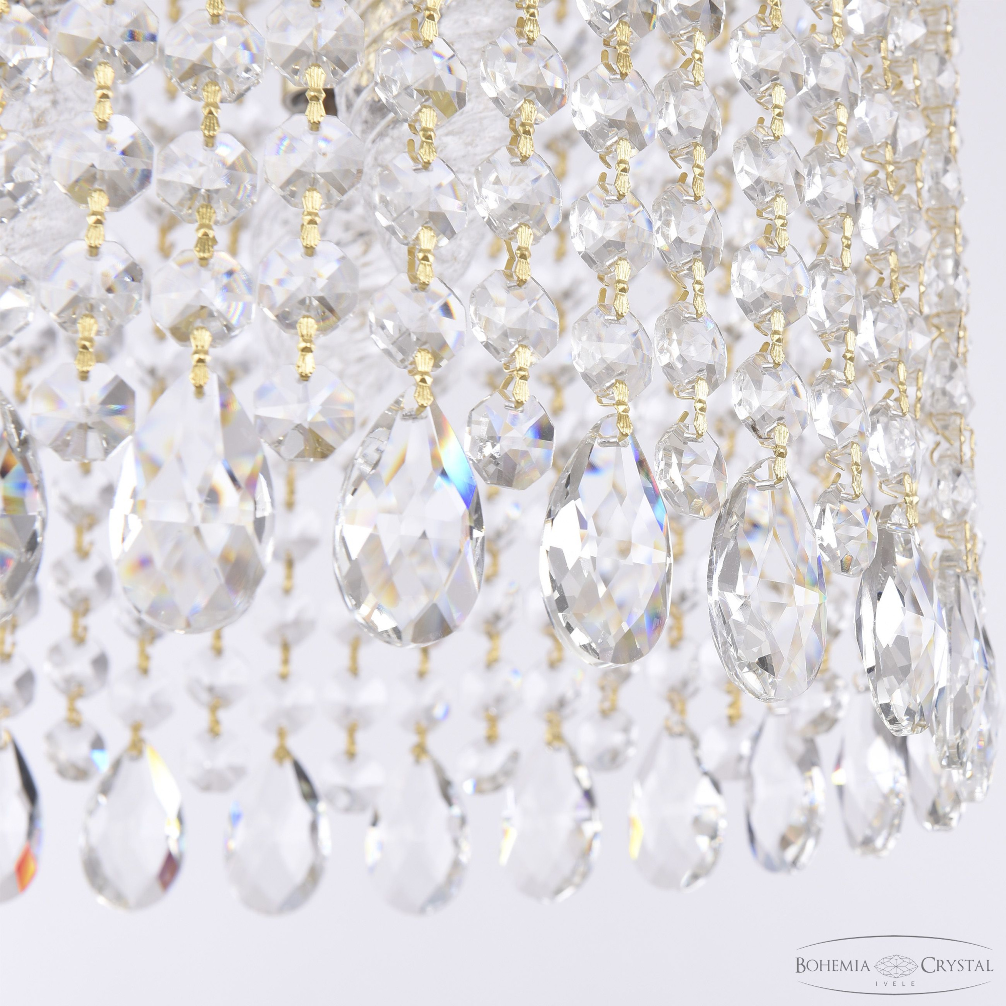 Потолочная люстра Bohemia Ivele Crystal AL19201/25FL WMG — купить в Bronko‑Decor