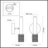Спот Odeon Light Mehari 4239/1W — купить в Bronko‑Decor