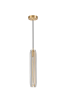 Подвесной светильник Belfast Gibson 6133-1 BR CL — купить в Bronko‑Decor
