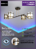 Потолочная люстра Seven Fires Klaso SF3316/4C-BK-FGD — купить в Bronko‑Decor
