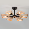 Потолочная люстра Eurosvet Klark 70056/6 черный — купить в Bronko‑Decor