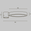 Парковый светильник Maytoni Dion O472H-L50GF3K — купить в Bronko‑Decor