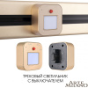Трековая подсветка Arte Milano Am-track-sockets 380022TL/Light Gold — купить в Bronko‑Decor