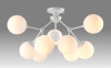 Потолочная люстра Crystal Lux Medea MEDEA PL9 WHITE — купить в Bronko‑Decor