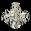 Потолочный светильник Crystal Lux ESMIRALDA PL4 SILVER — купить в Bronko‑Decor