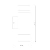 Настенный светильник Lucia Tucci Modena W183.1 LED — купить в Bronko‑Decor