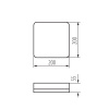 Потолочный светильник Kanlux Iper 37302 — купить в Bronko‑Decor