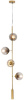 Подвесной светильник iLamp Artis 8149P/4A BR-SM — купить в Bronko‑Decor